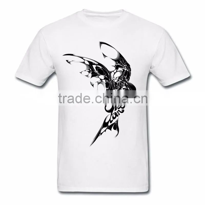 Printing T Shirts Cotton/ Custom Silk Screen Printing T Shirt/ Machine Screen Printing T Shirt