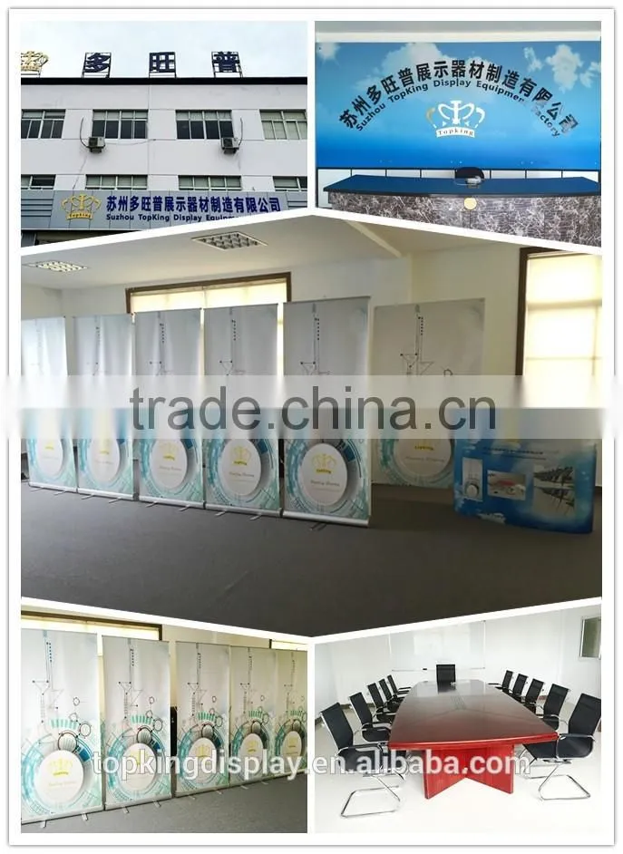 Advertising Convenient Durable L banner stand/L display stand with High Quality and Competitive price