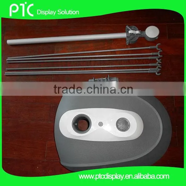 Windproof X banner stand