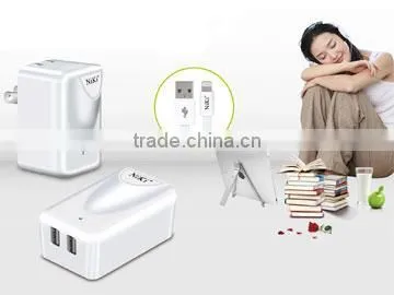 5V 2.4a Dual USB Wall Charger