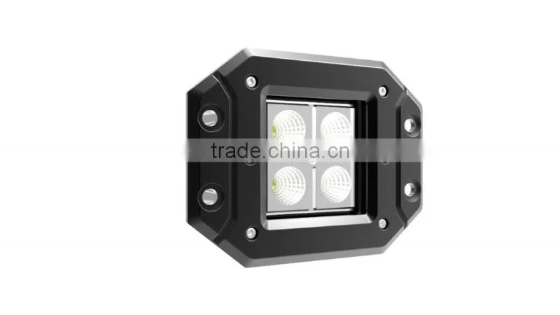 Factory direct offer auto lamp 4.8inch supper bright surface mount C ree 12W motorbike off road LED work lamp