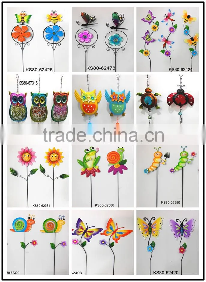 2016 Unique design garden metal decorative animals