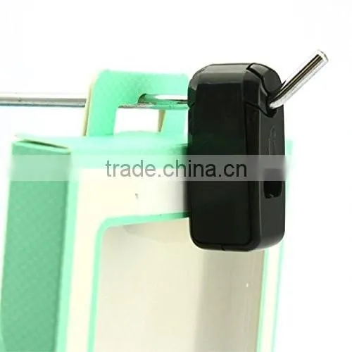 White Plastic Retail Shop EAS system Display Hook Anti Sweep Theft Stop Lock+Detacher
