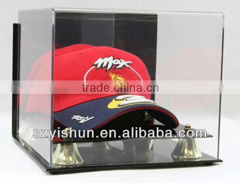 acrylic display box,acrylic sport cap display box