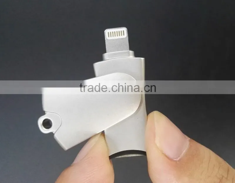 Swivel usb flash drive for iphone ipad ipod