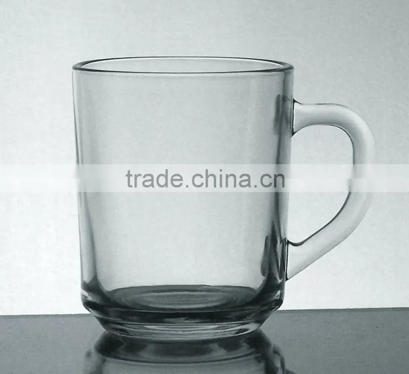 Clear Glass Tea Or Coffer Mug Glass Cup With Handle