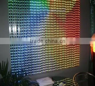 China cheap Outdoor transparent flexible led display / strip led display / curved led screen