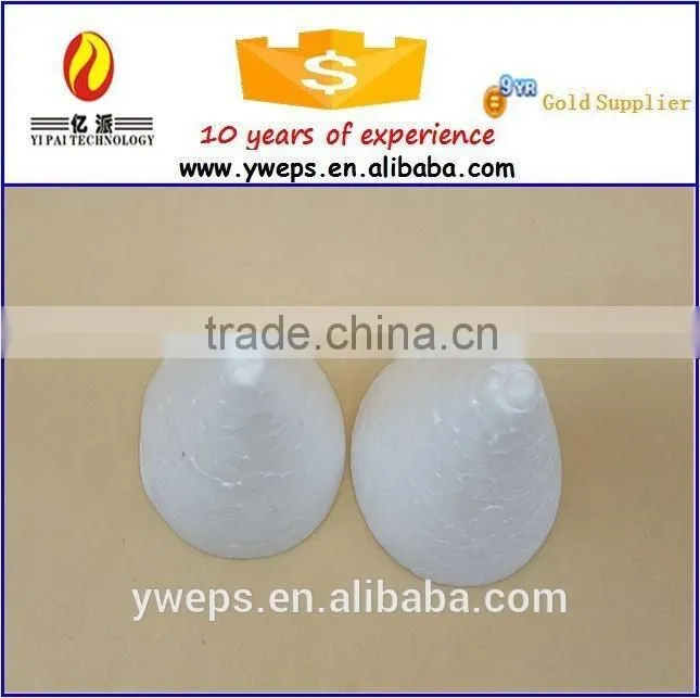Hot sale EPS material polyfoam decoration cone model