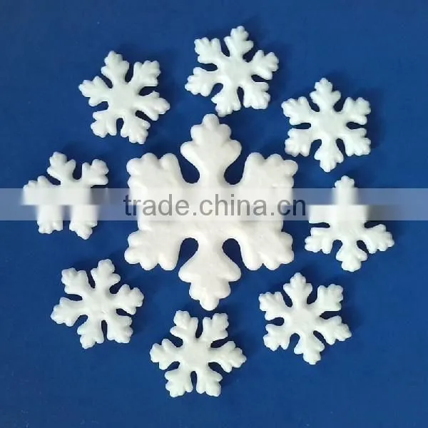 High quality styrofoam snowflake for sale/christmas tree decoration