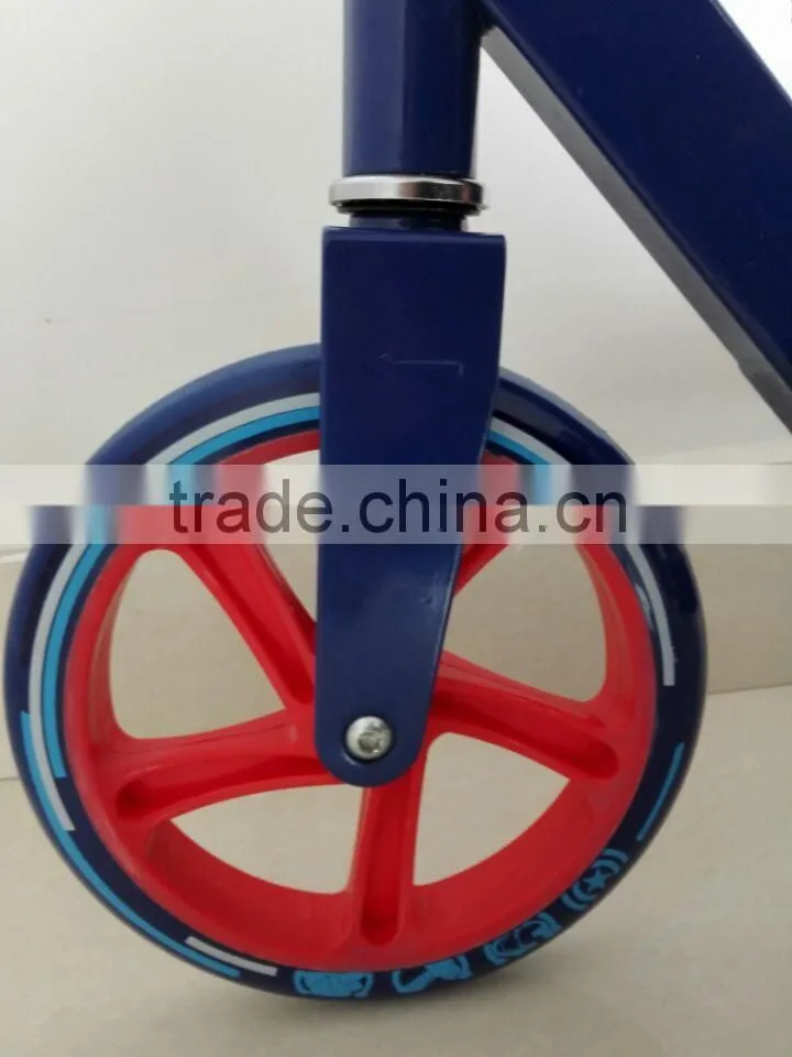 2 big wheels child scooter