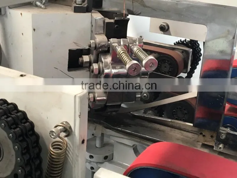 High Speed Automatic Corrugated Carton Box Stapler Stitching Folder Machine