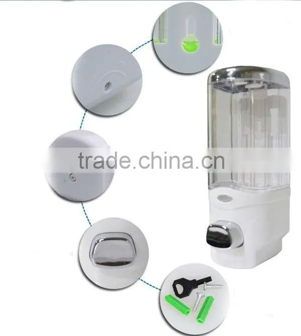 Hot selling Durable single shower shampoo holder hot sale soap dispenser plastic dispenser (DS1553)
