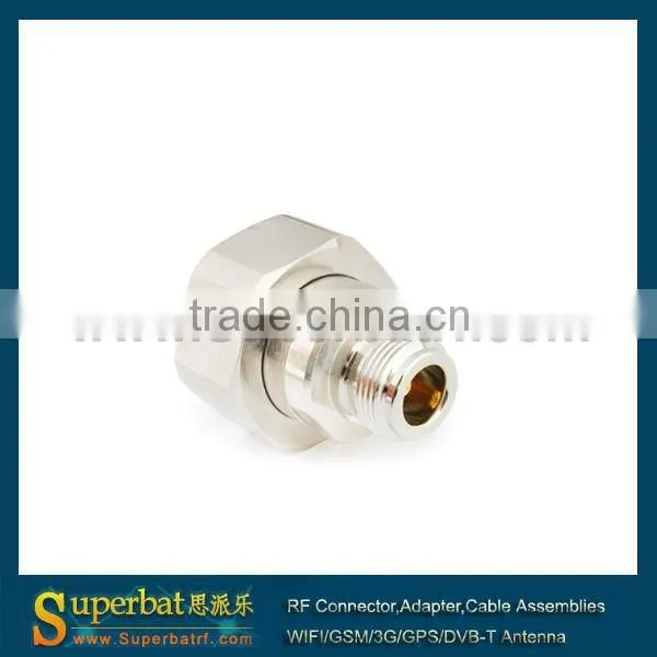 N-7/16 DIN adapter N Jack to 7/16 DIN Plug straight rf coupler
