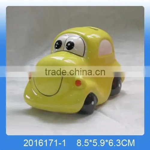 2016 New Arrival Lovely Painting Ceramic Sea Horse Money Bank,Ceramic Money Box,Ceramic Coin Bank
