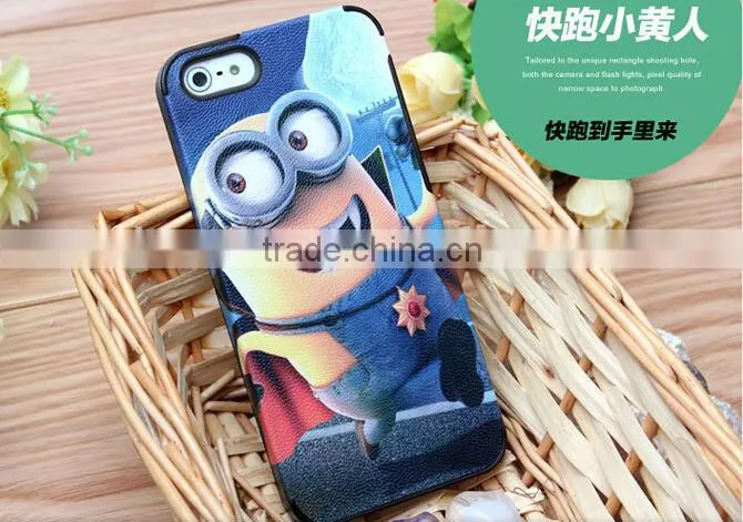 OEM leather phone back case for iphone 6
