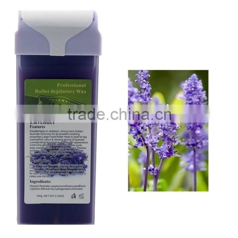 100ml Hair Removal Wax Series Refillable Roll On Depilatory Hot Wax Hair Removal Cream