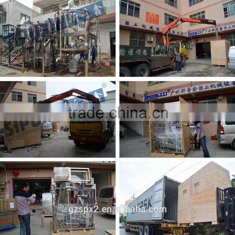 Sipuxin vacuum homogenizing emulsifying machine/cream making machine