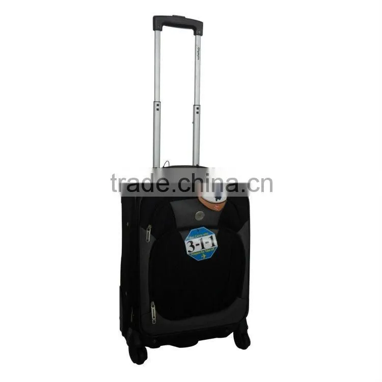 2014 china alibaba wheeled luggage bag upright and trolley bag/eva trolley luggage/travel trolley luggage bag