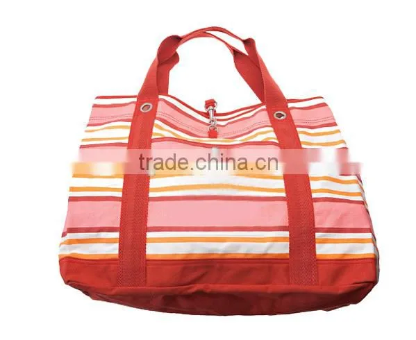 heavy duty printed cotton canvas tote bag