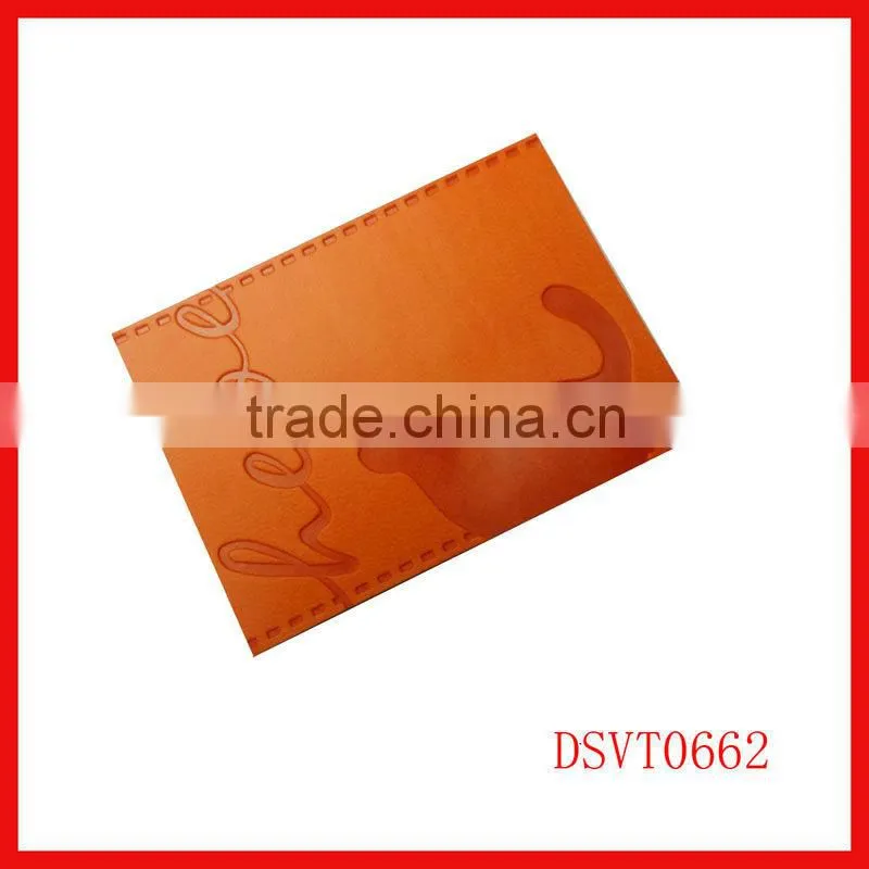 custom design fake leather jeans label
