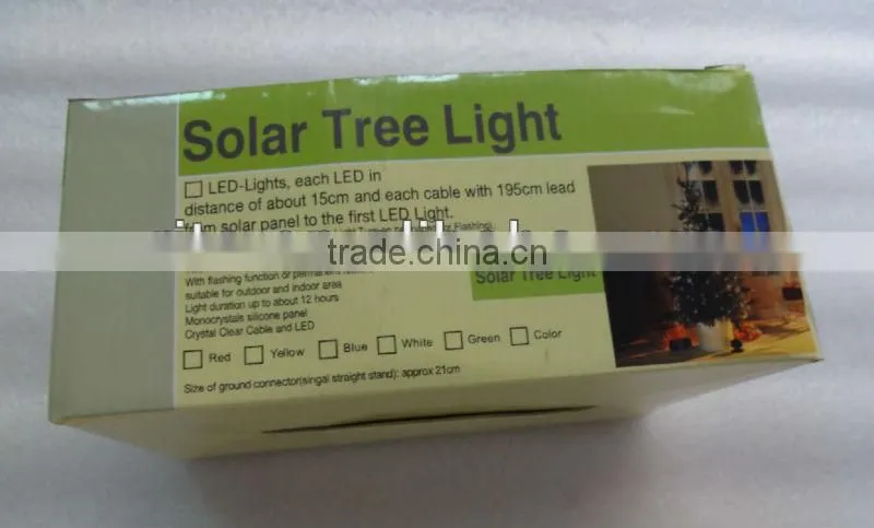 single color 60 LED 10M Solar String