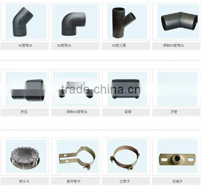 stainless steel siphon rainwater drainage system