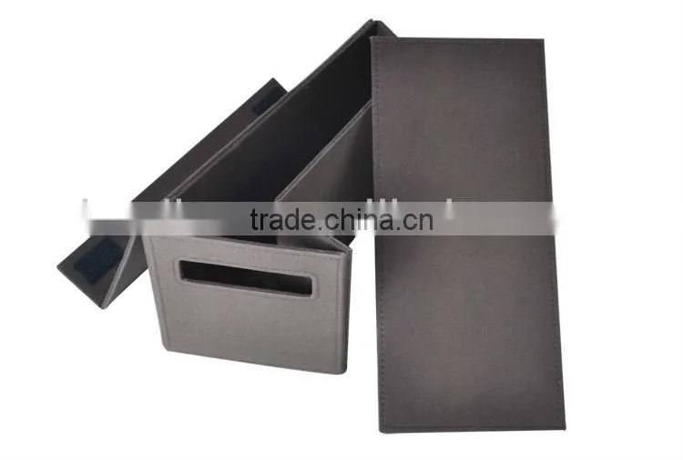 multipurpose non woven foldable fancy storage boxes
