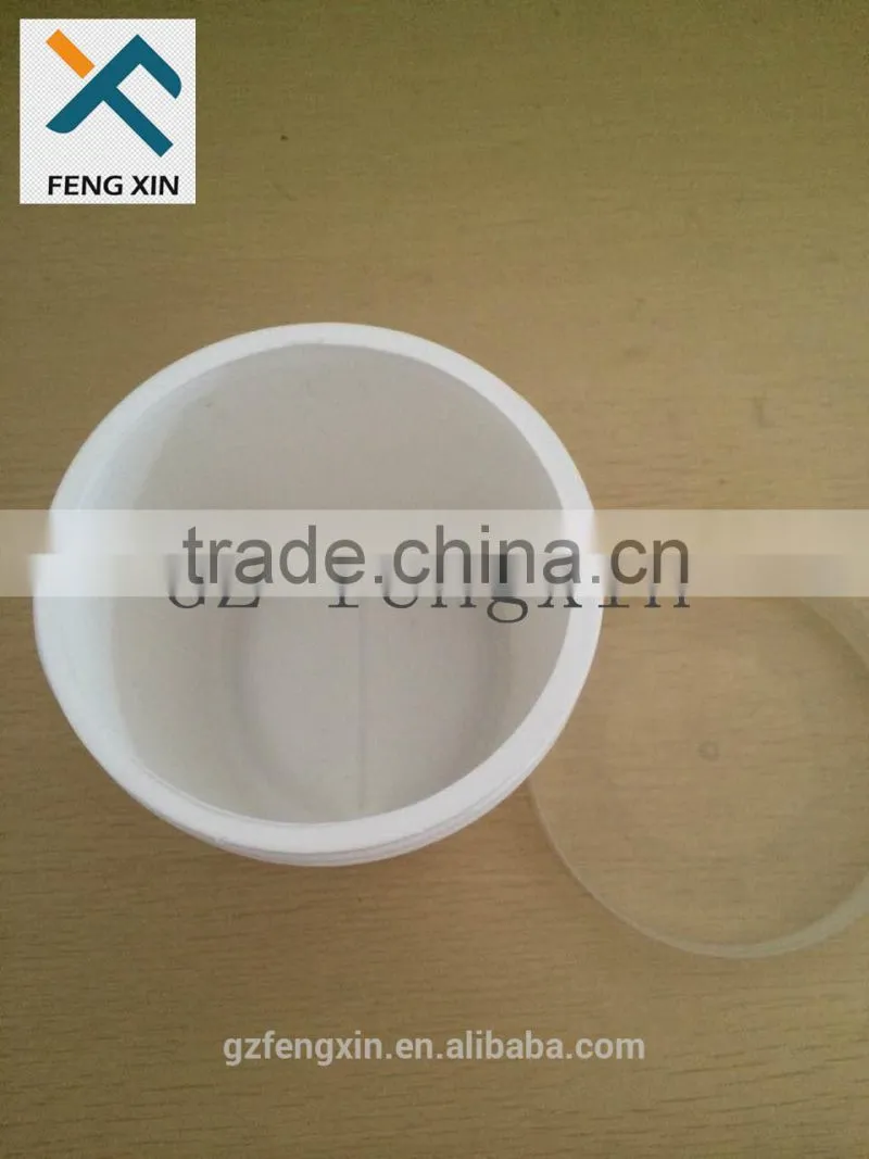professional manufacture big size 1000ml white plastic jar for cream