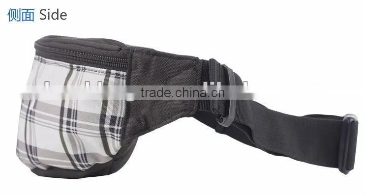 plaid Waist bag