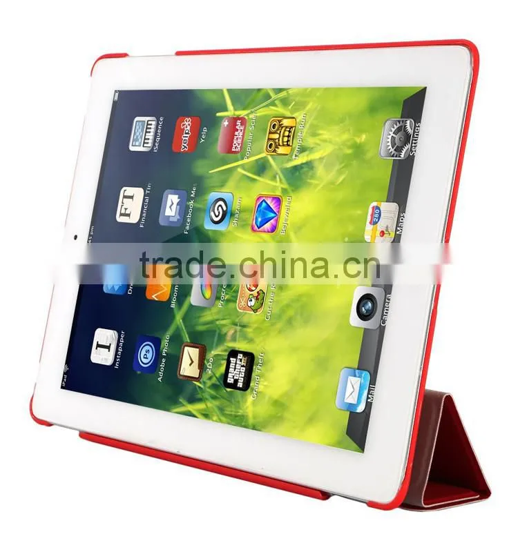 Factory Outlet Handheld case 360 rotation case cover for iPad, hot sales for iPad