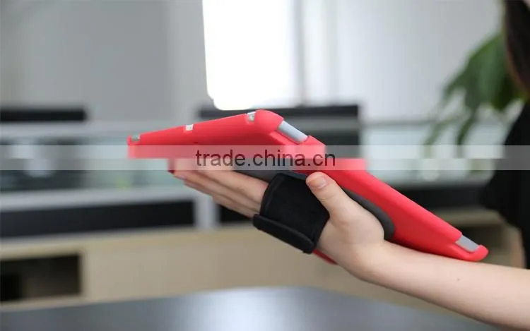 Factory Outlet Handheld case 360 rotation case cover for iPad, hot sales for iPad