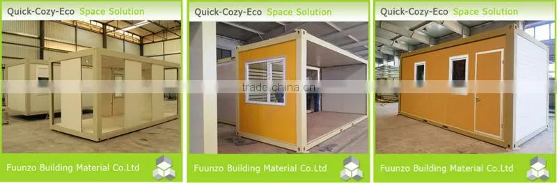 Comfortable Cost Efficient Plastic Timber House with Equipment