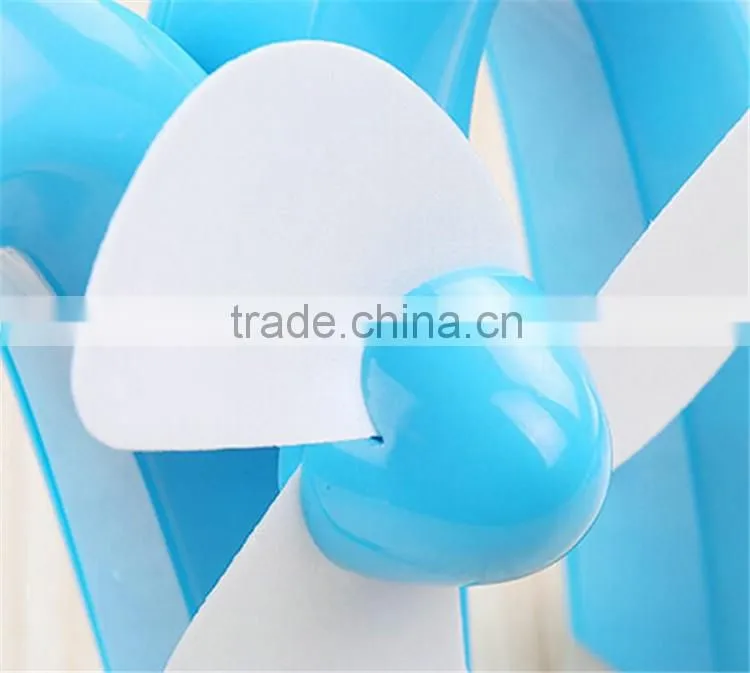 Portable M-Shaped USB Rechargeable Battery Mini Fan For Desktop