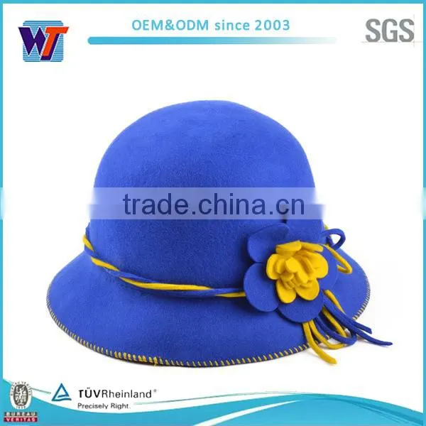 ribbon flowers woman's hats blank sublimation hats kippahs