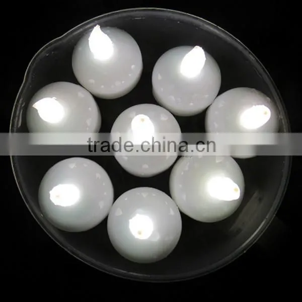 12Pcs Colorful Waterproof Floating LED Tea Light Candle