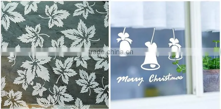 cartoon desgin glass door sticker