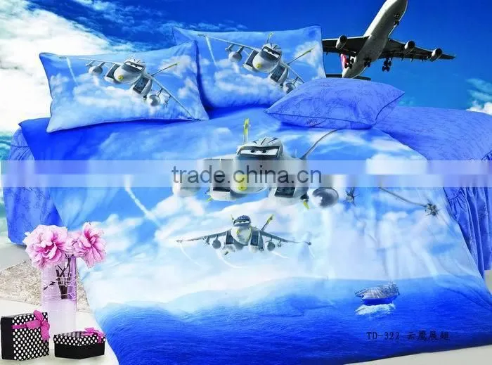 hot sell kids bed sheet set/kids bed sheet/kids bedding set