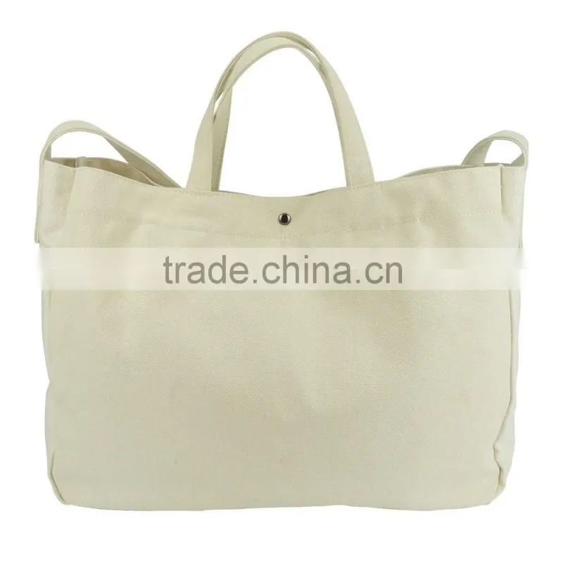 Ningbo Ronhon Premium Gift Bags Canvas Shoulder Messenger Large Size Shopping Bag