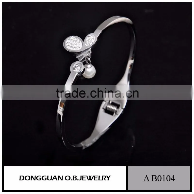 Wholesale High Quality Fashion Bead Bracelet /Custom DIY Bracelet With Crystals