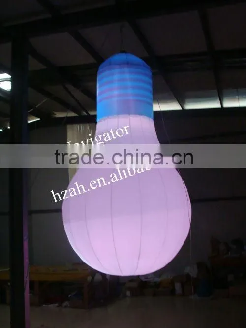 Events Advertising Inflatable Light Bulb Balloon Decoration