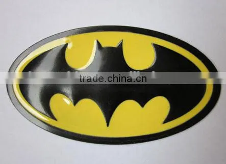 ABS Plastic High Quality custom car chrome badge emblem