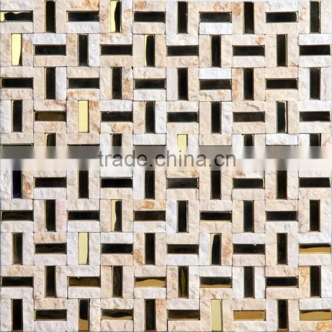 New style marble mosaic floor tile on sale