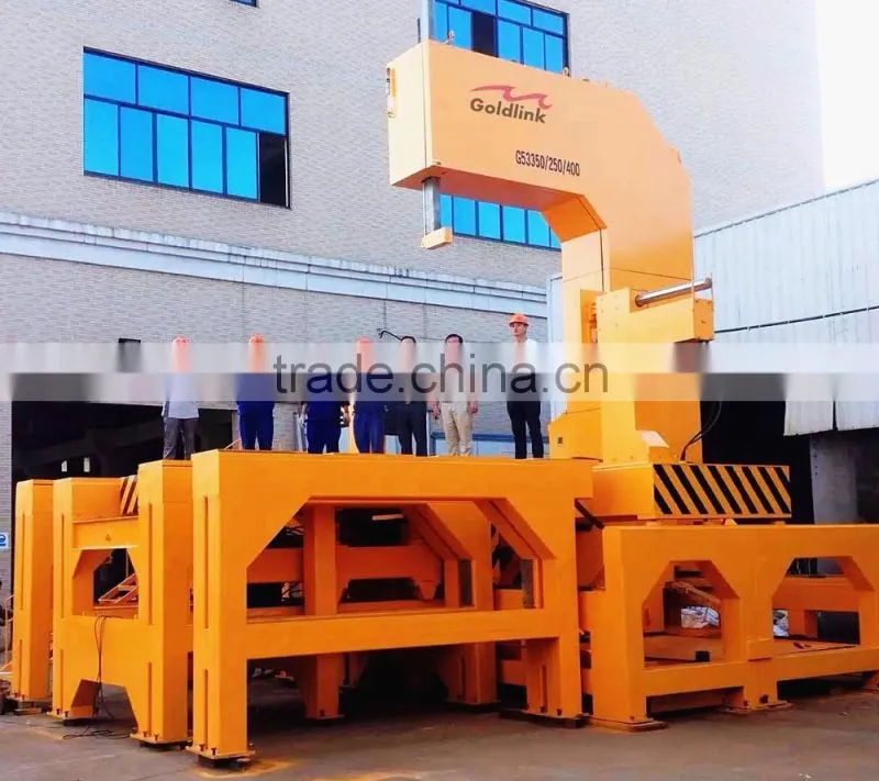 Goldlink metal cut vertical band saw machine