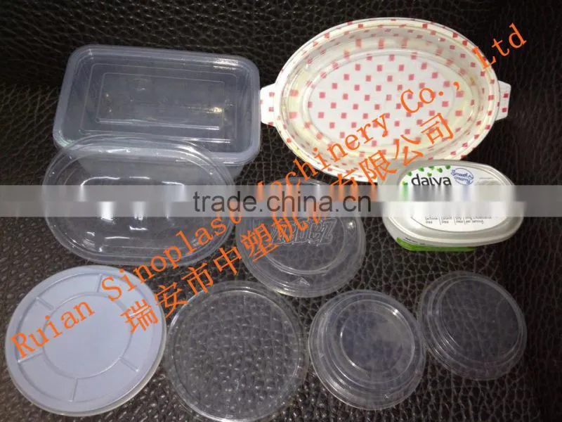 SP-360 PP Lids/Plate Thermoforming Machine, PP lids making machine, PP lids forming machine, thermoforming machine