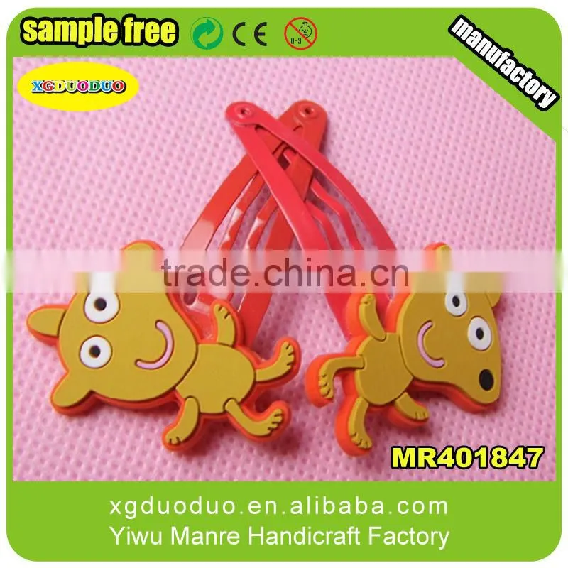 Wholesale new cute fashion hair clip design,plastic hair clip