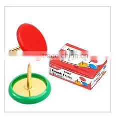 Wholesale high quality multicolor metal round head thumb tack