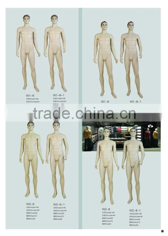 male plastic mannequin