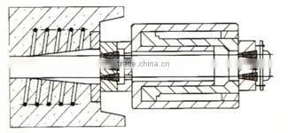 prestressing hydraulic jack for post-tension