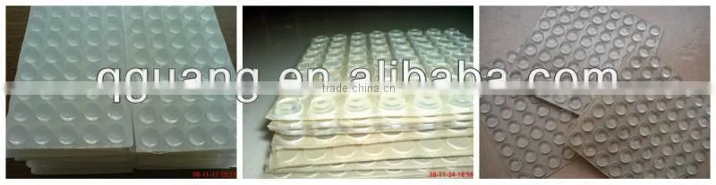 Cylindrical Self adhesive silicone rubber feet