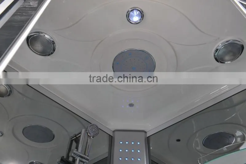 2016 china zhejiang hangzhou competitive factory temper fashional glass steam shower room with many different style